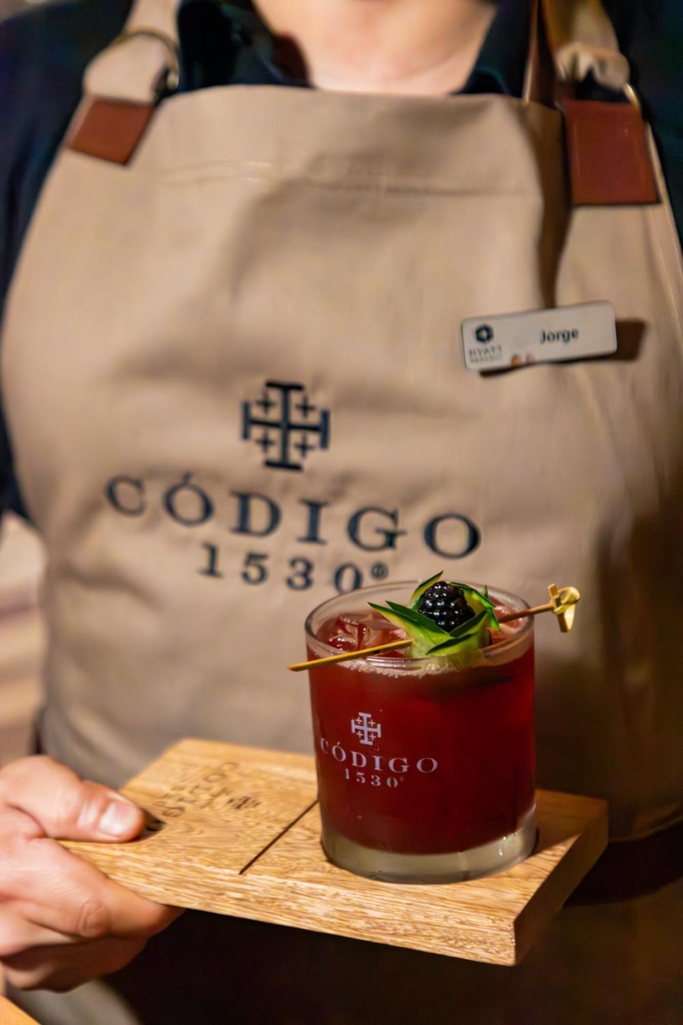 ไฮแอท รีเจนซี อันดาเรส กวาดาลาคารา Hotel ซาโปปัน ภายนอก รูปภาพ A bartender wearing a Código 1530 shirt